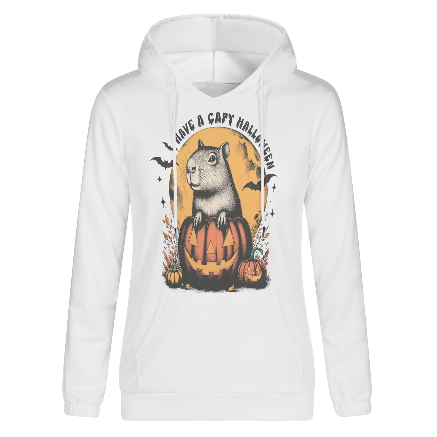 Have A Capy Halloween Womens Lightweight Hoodie