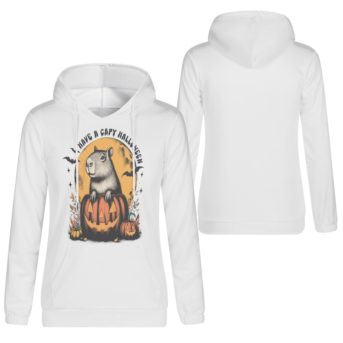 Have A Capy Halloween Womens Lightweight Hoodie