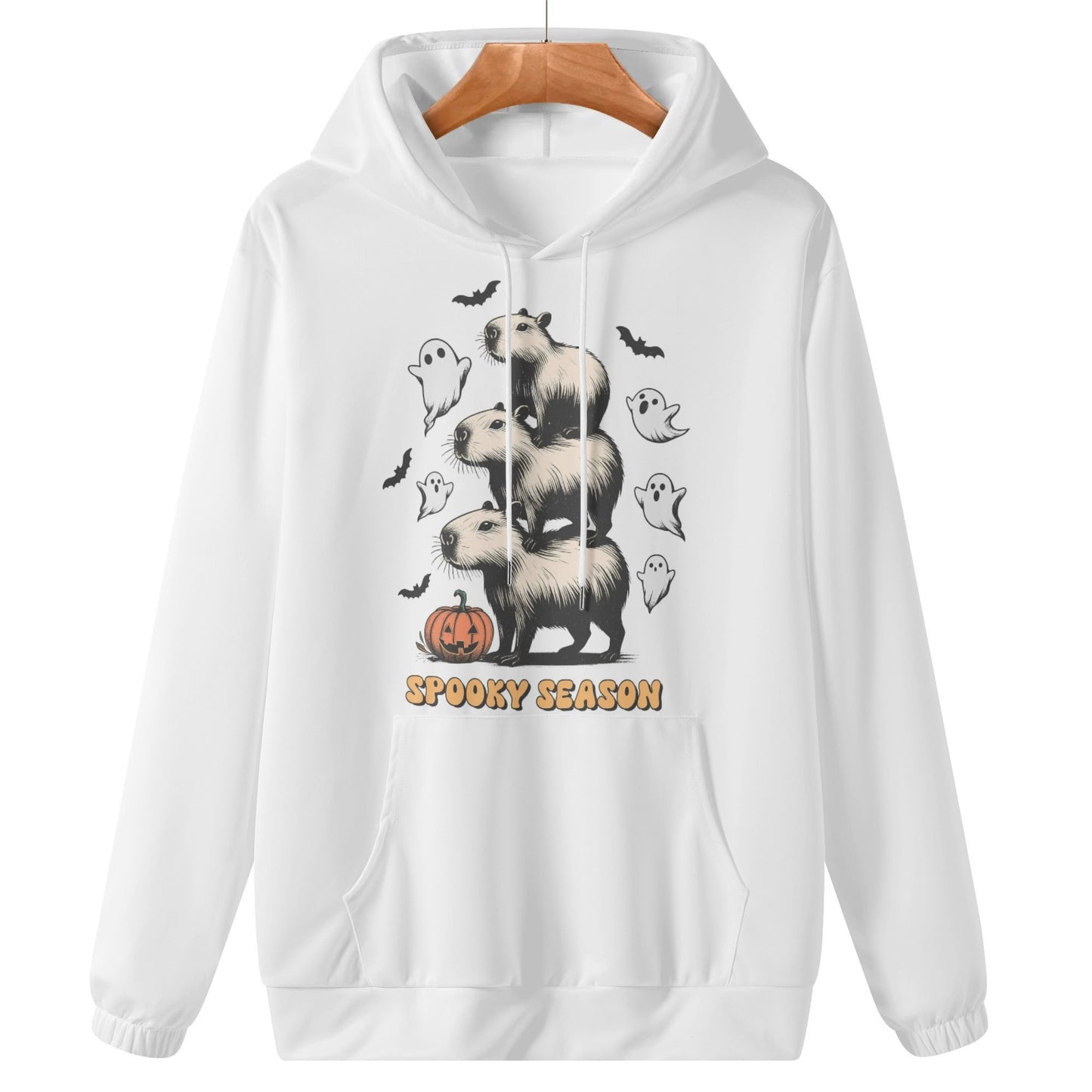 Capy Spooky Season Womens Lightweight Hoodie