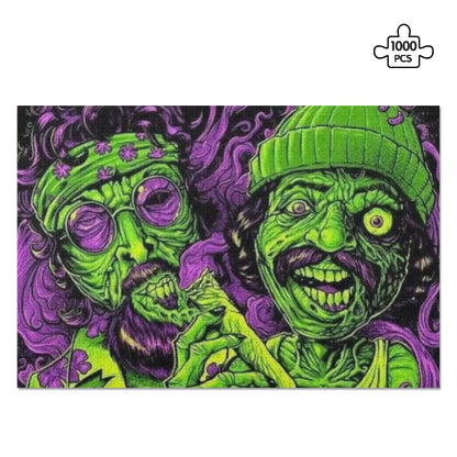 Cheech & Chong Psychedelic Wooden Puzzle (1000 Pcs)