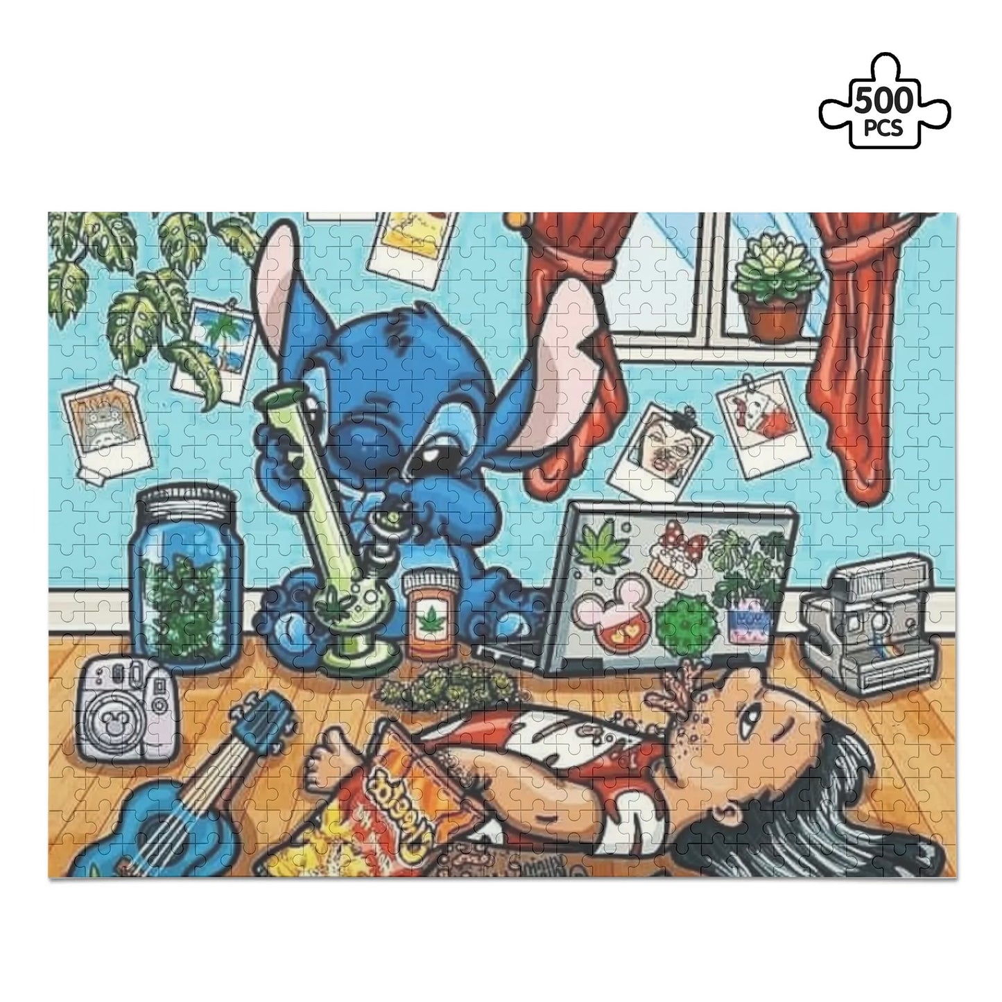 Lilo & Stitch Smoke Session Puzzle (500 Pcs)