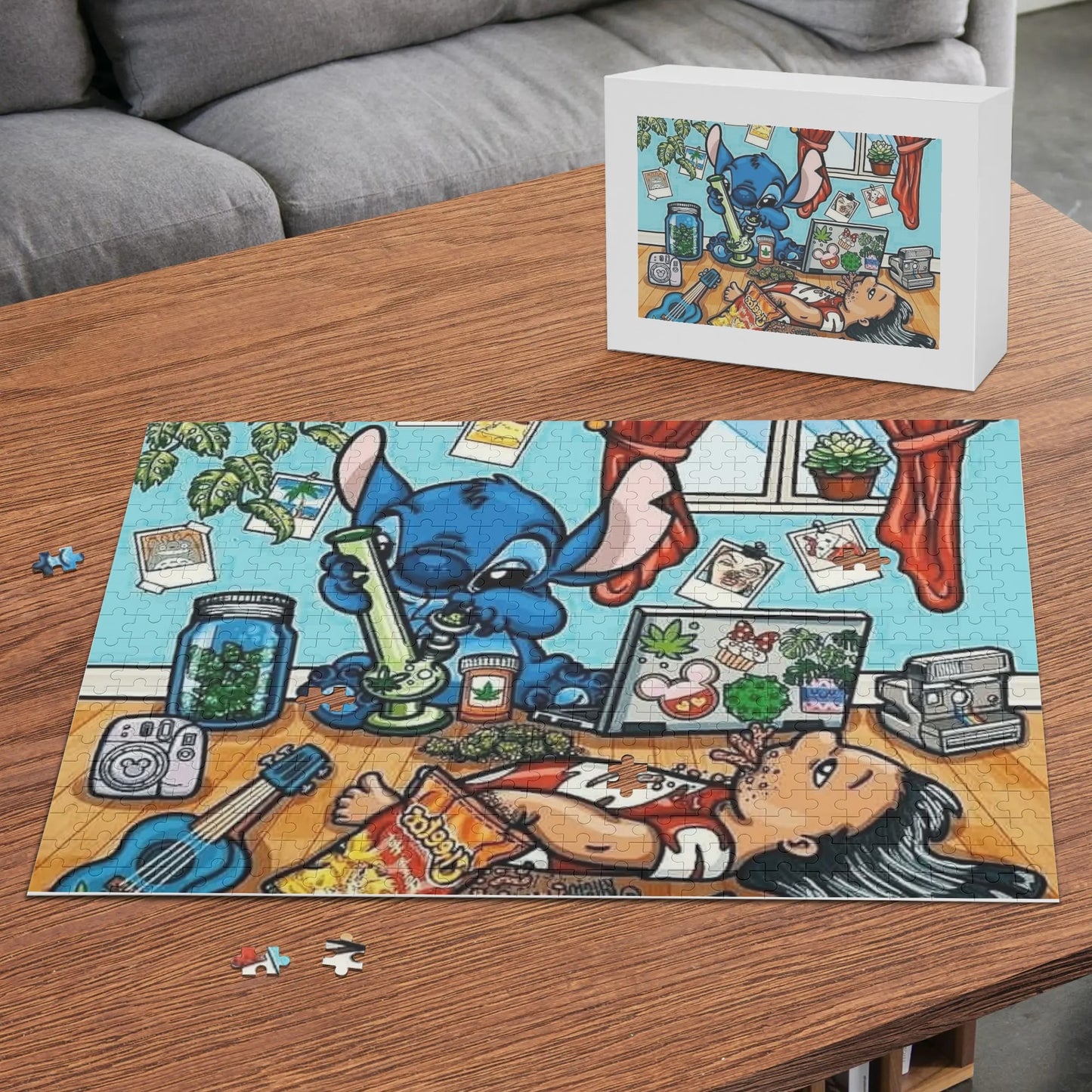 Lilo & Stitch Smoke Session Puzzle (500 Pcs)