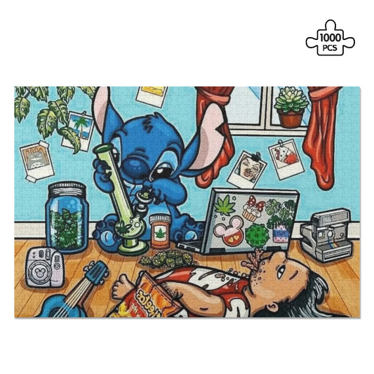 Lilo & Stitch Wooden Puzzle (1000 Pcs)