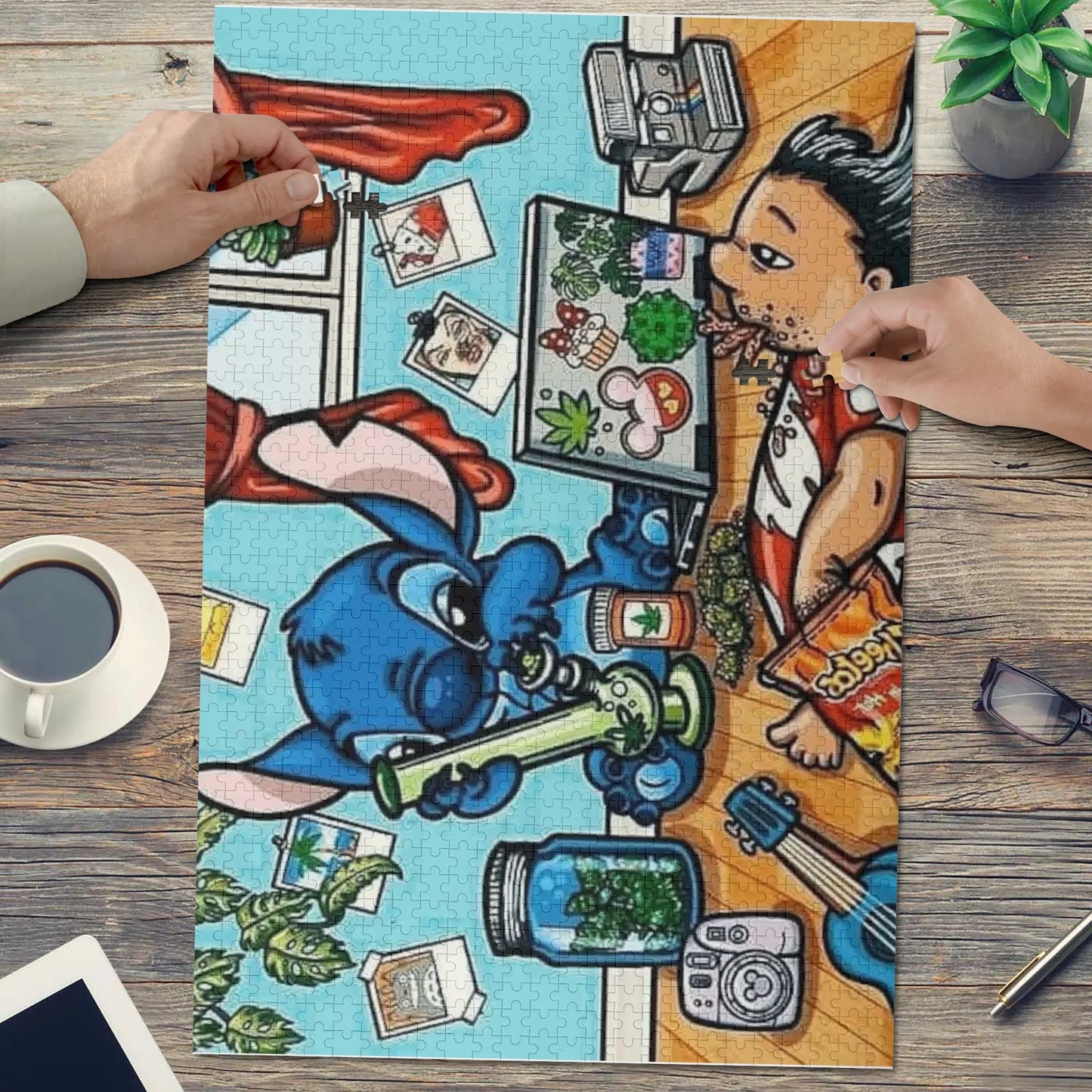 Lilo & Stitch Wooden Puzzle (1000 Pcs)