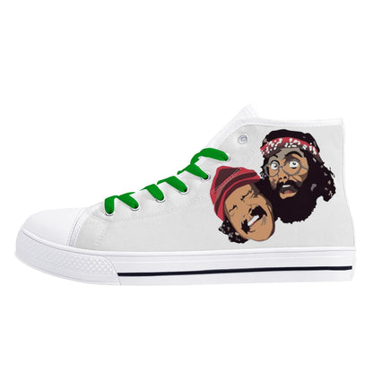 Cheech & Chong Womens Lightweight High Top Canvas Shoes