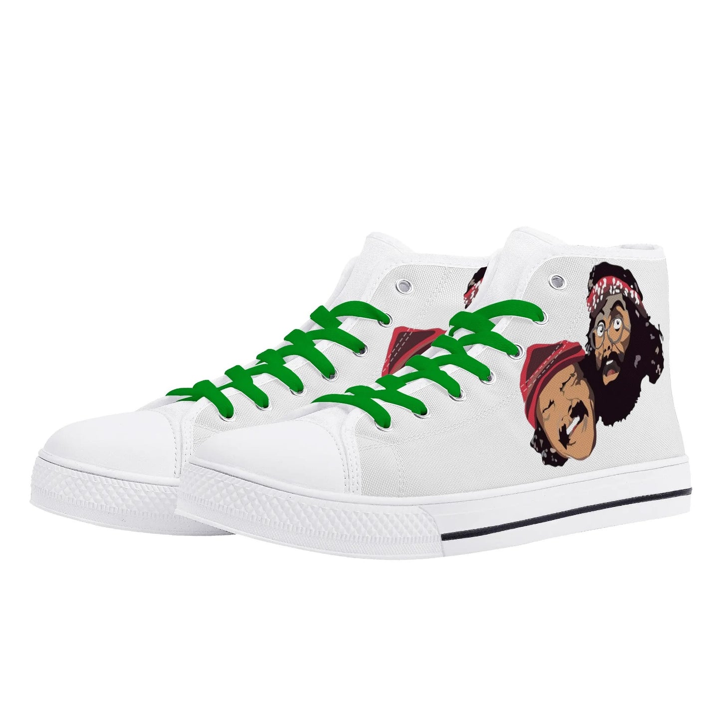 Cheech & Chong Womens Lightweight High Top Canvas Shoes