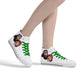 Cheech & Chong Womens Lightweight High Top Canvas Shoes