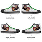 Cheech & Chong Womens Lightweight High Top Canvas Shoes