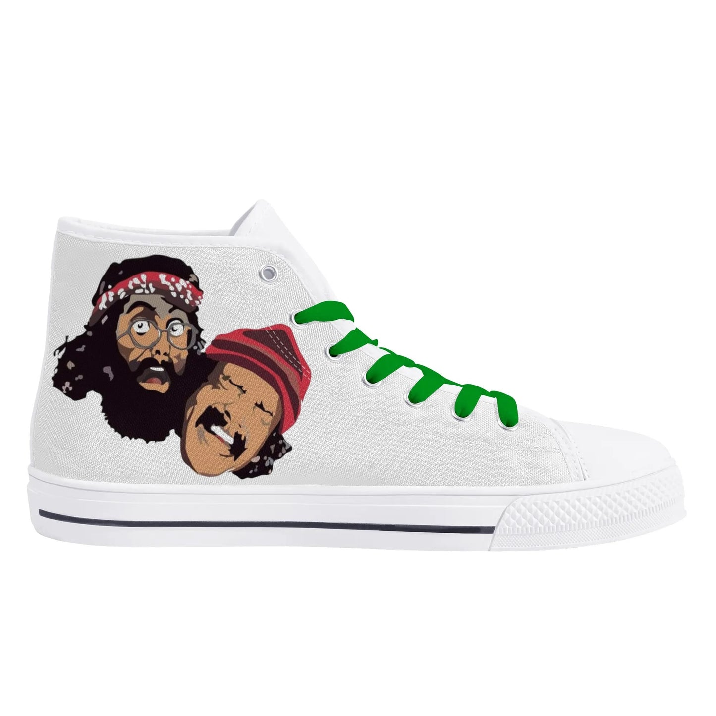 Cheech & Chong Womens Lightweight High Top Canvas Shoes