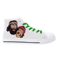 Cheech & Chong Womens Lightweight High Top Canvas Shoes