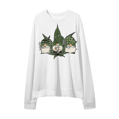 Weed Gnomes Loose Pullover