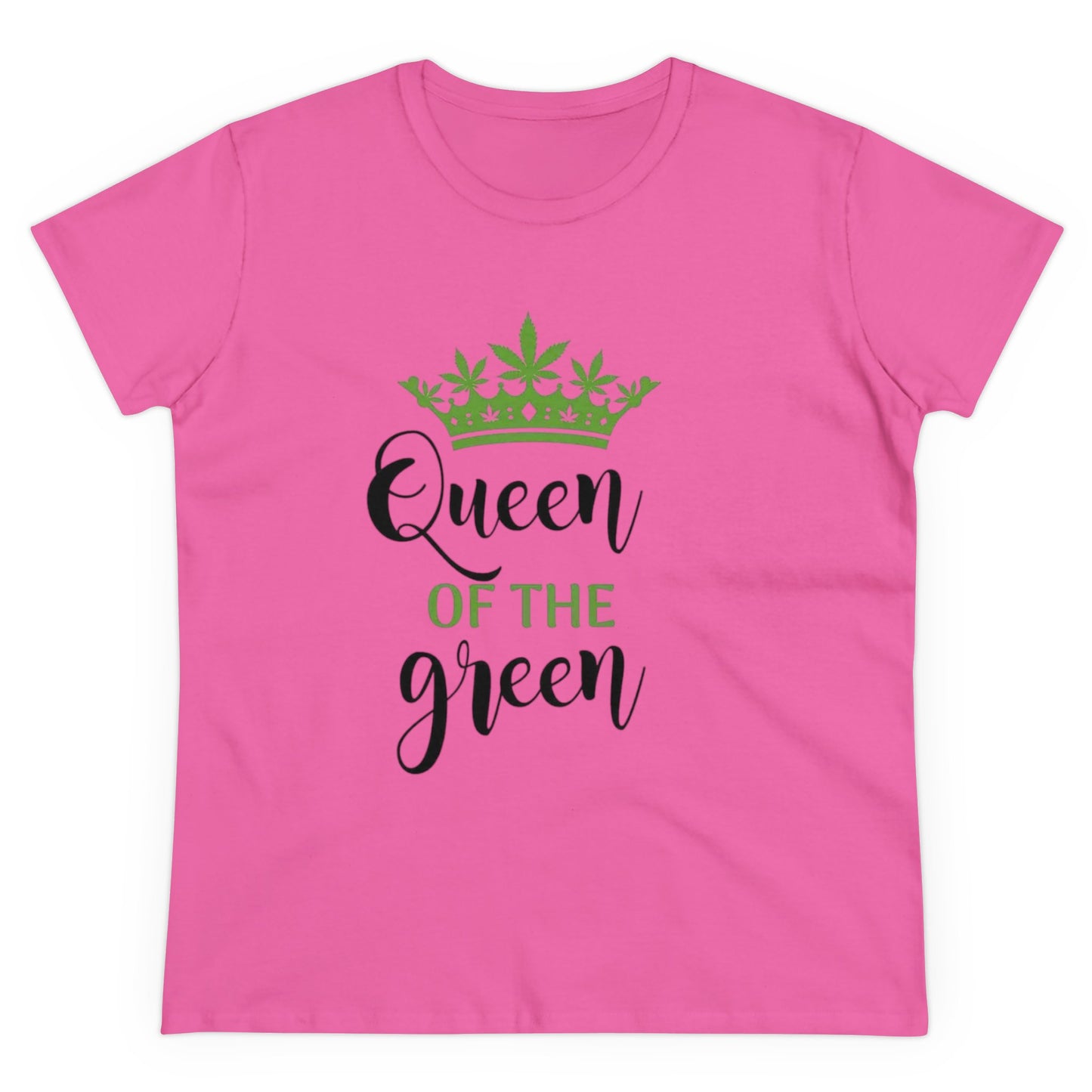 Queen of The Green Women's Midweight Cotton Tee