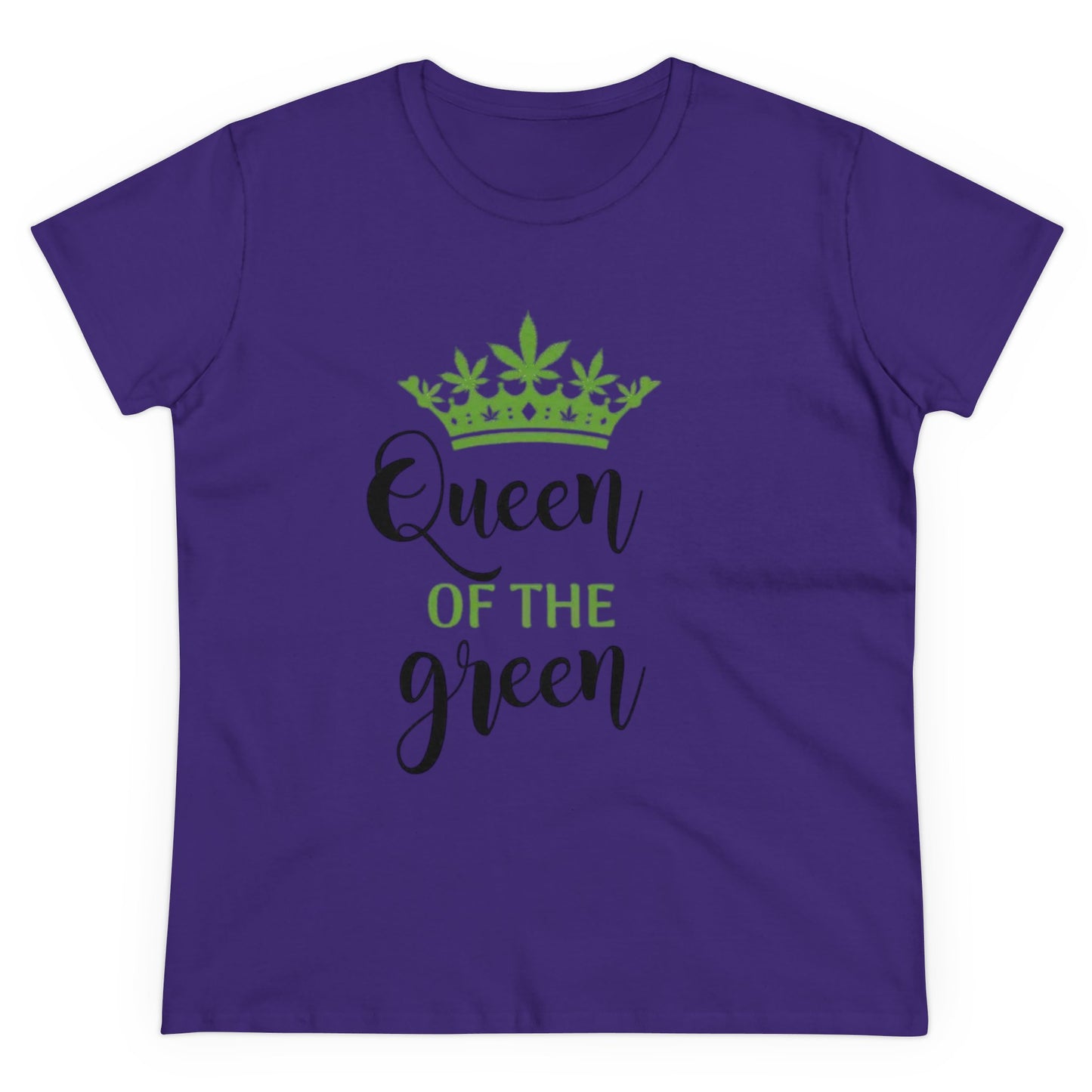 Queen of The Green Women's Midweight Cotton Tee