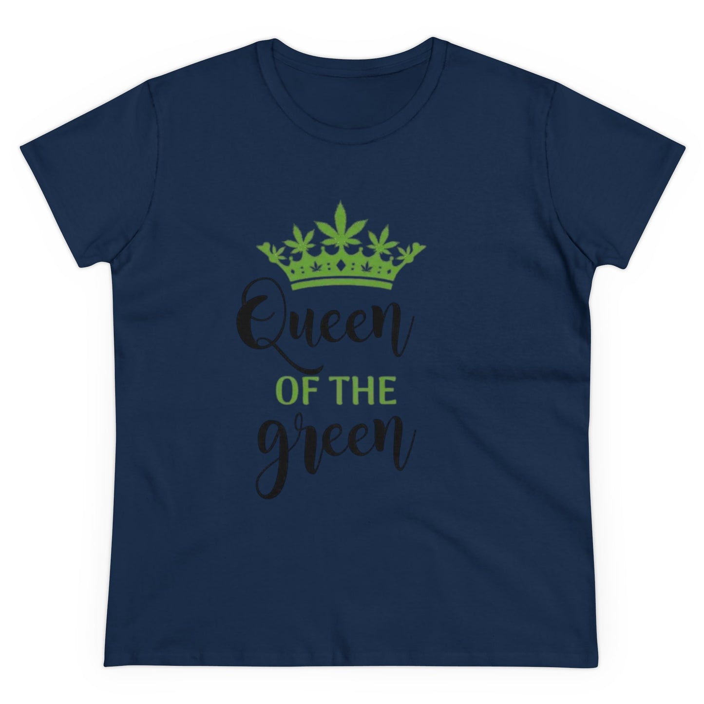 Queen of The Green Women's Midweight Cotton Tee