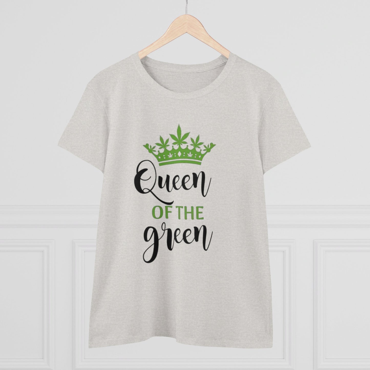 Queen of The Green Women's Midweight Cotton Tee