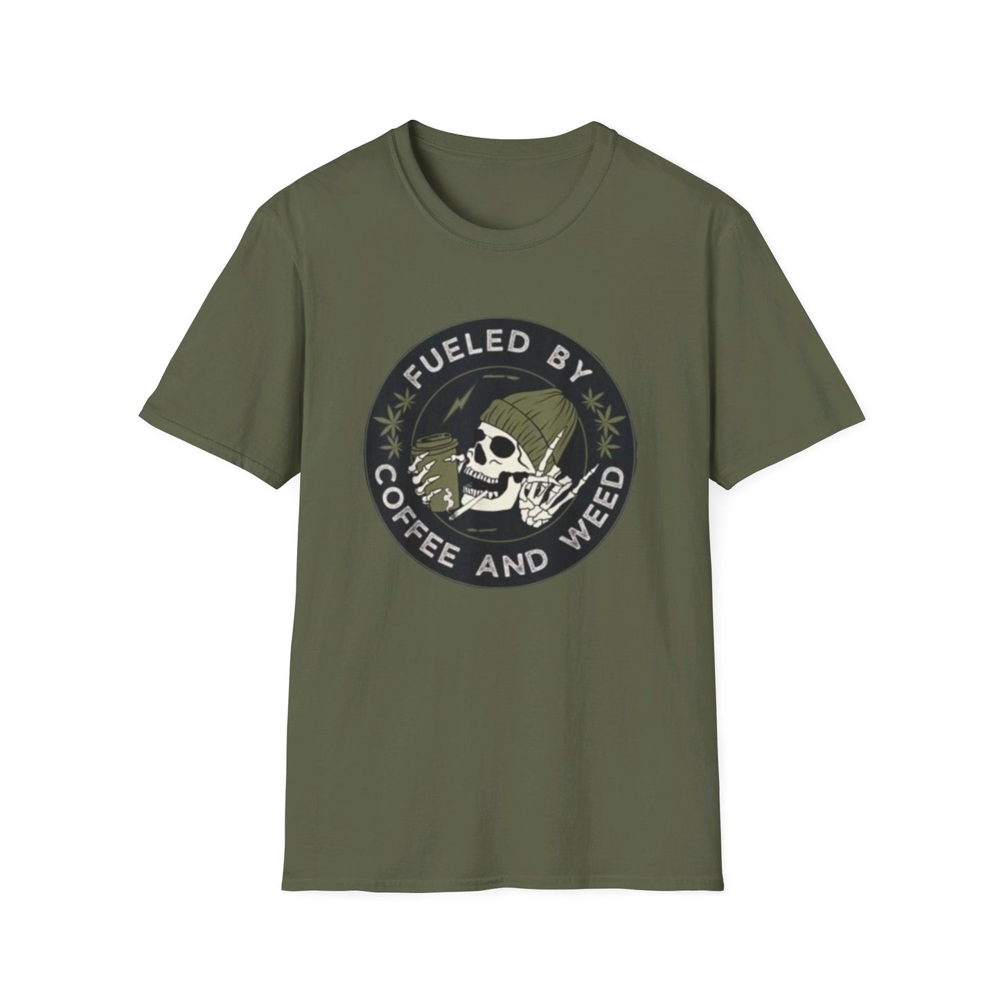 Fueled By Coffee and Weed T-Shirt