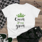 Queen of The Green Women's Midweight Cotton Tee