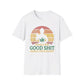 Inhale The Good Shit Exhale The Bullshit Monk Unisex Softstyle T-Shirt