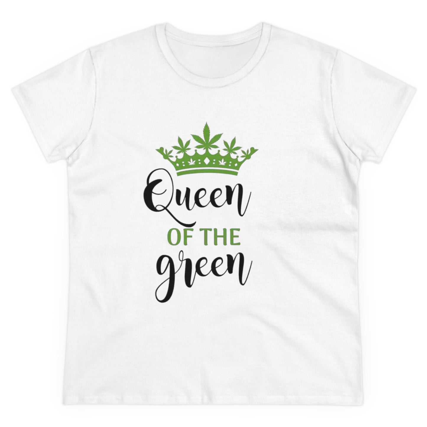 Queen of The Green Women's Midweight Cotton Tee